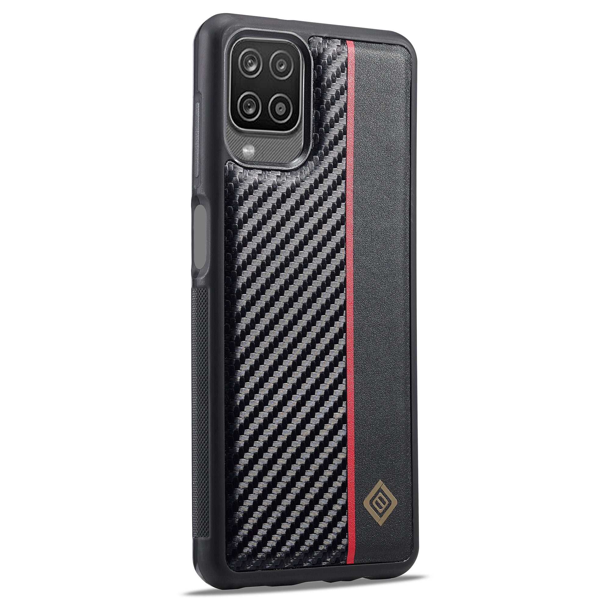 LC.IMEEKE Phone Cover for Samsung Galaxy A22 4G (EU Version) , Carbon Fiber Leather Coated TPU+EVA Case LC.IMEEKE Phone Cover for Samsung Galaxy A22 4G (EU Version) , Carbon Fiber Leather Coated TPU+EVA Case